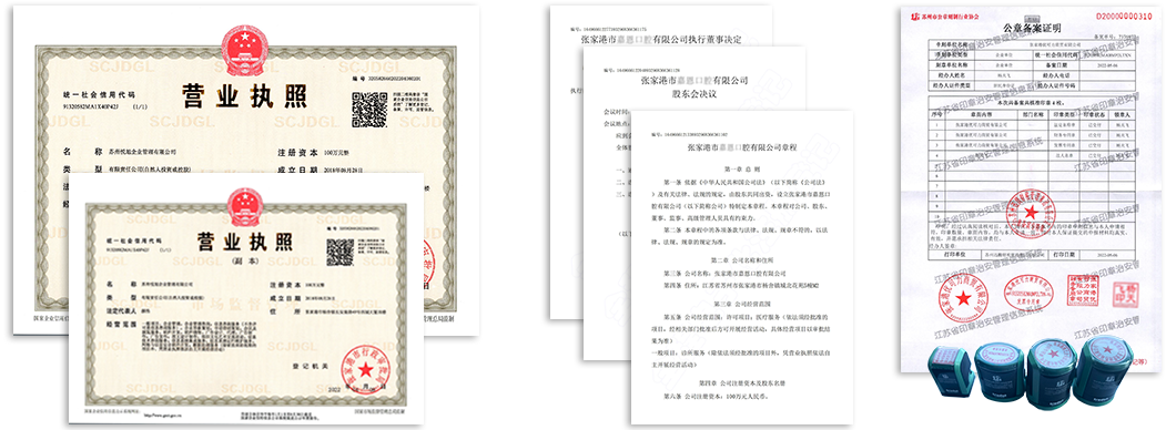 张家港大新公司注册资料